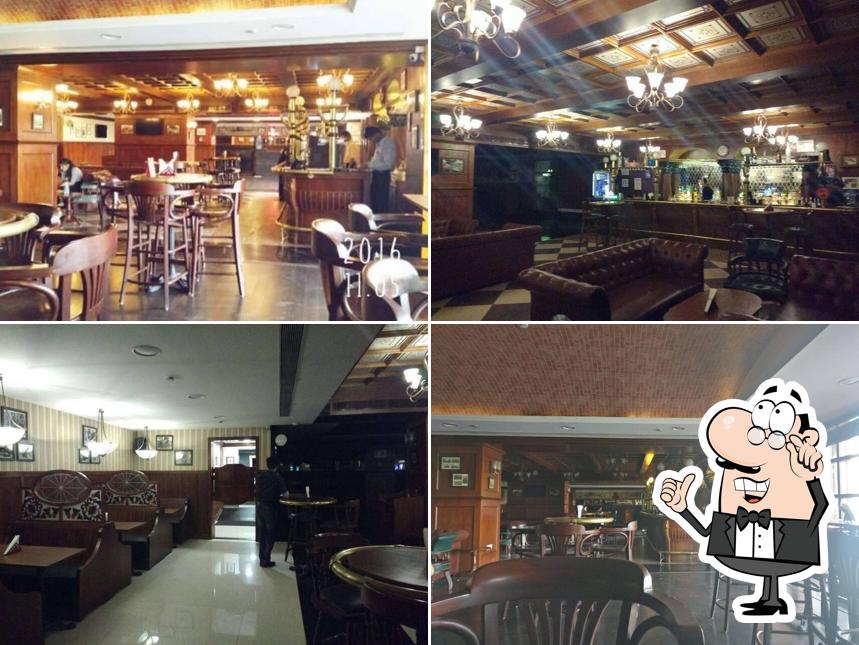 Take a seat at one of the tables at 10 Downing Street