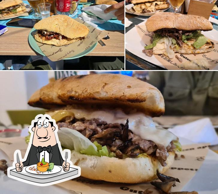 Panino con maiale stirato al Mazzella Gastropub