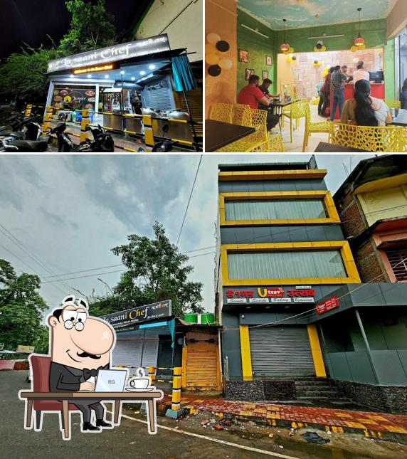 The interior of La,Saani Chef