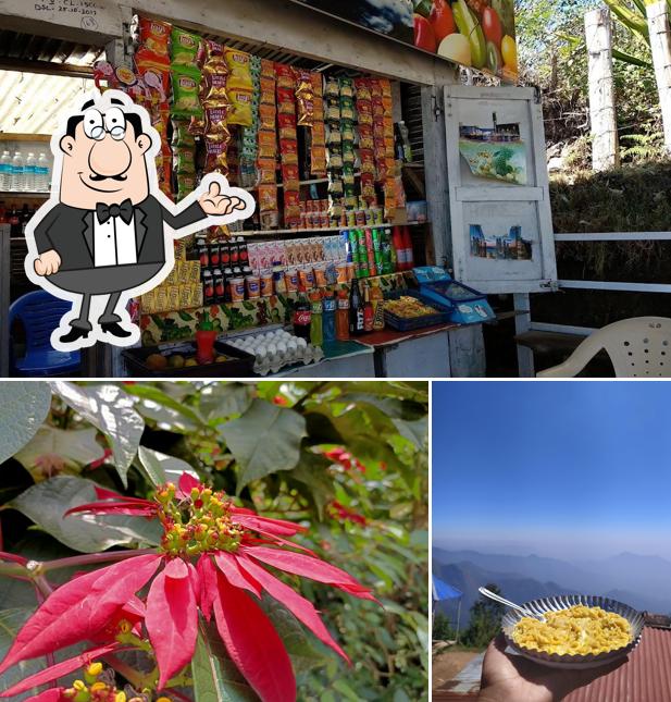 Check out how Mountain View Point SK snacks shop & fresh juice's point looks inside