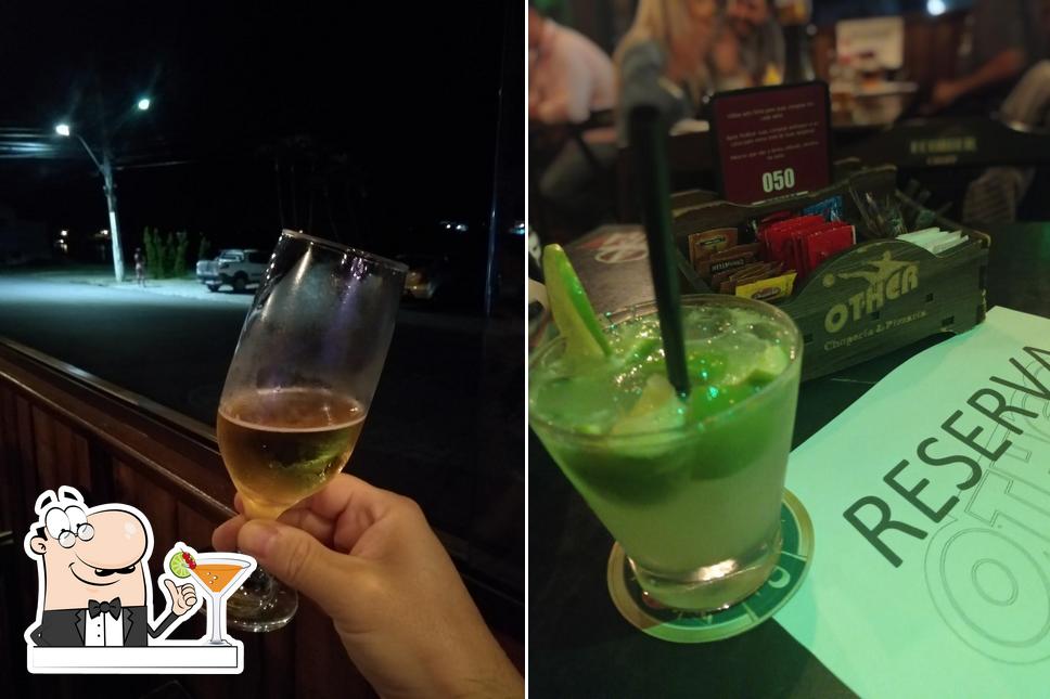 Escolha uma bebida do menu