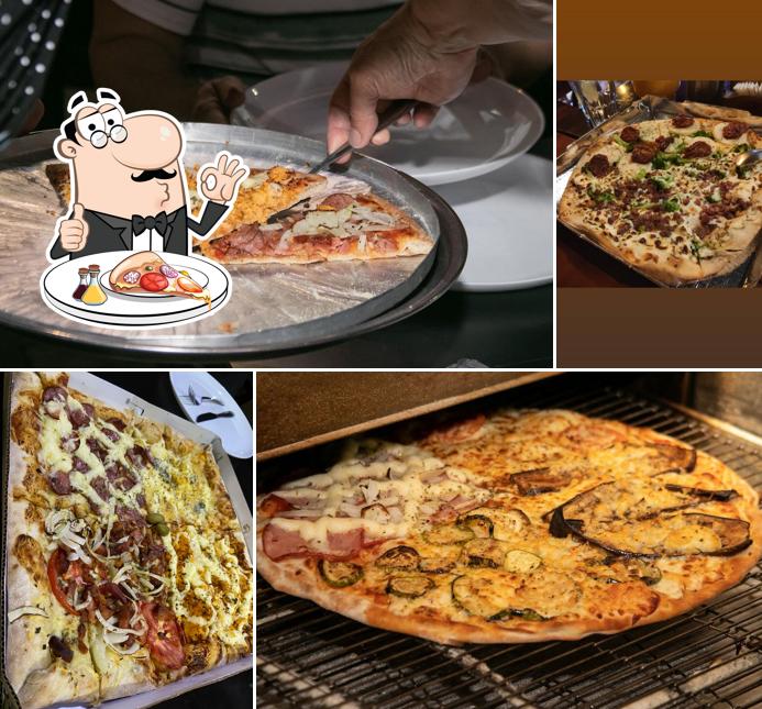 No Rustick Bar e Petiscaria, você pode desfrutar de pizza