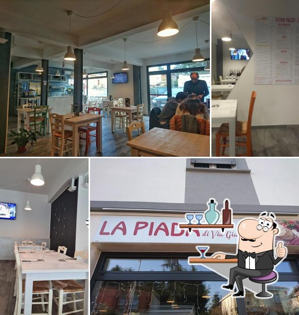 Dai un'occhiata agli interni di Piadineria La Piada di Via Giardini