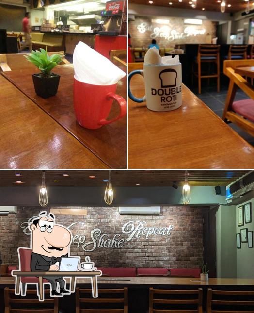 Check out how Double Roti looks inside