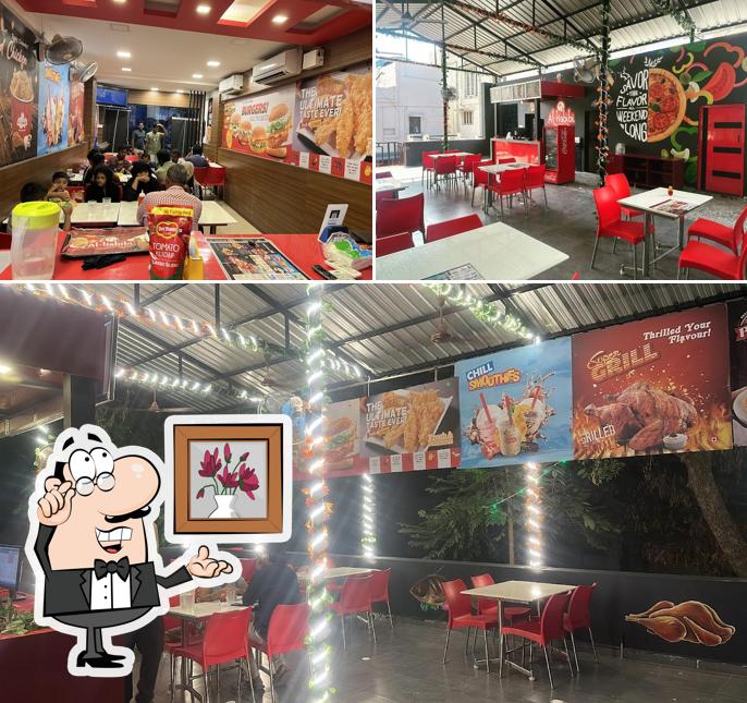 Check out how Al Habibi Fried Chicken looks inside