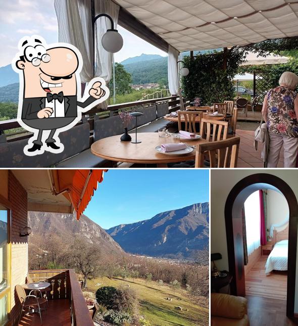 Gli interni di Giorgio e Flora Ristorante e Locanda