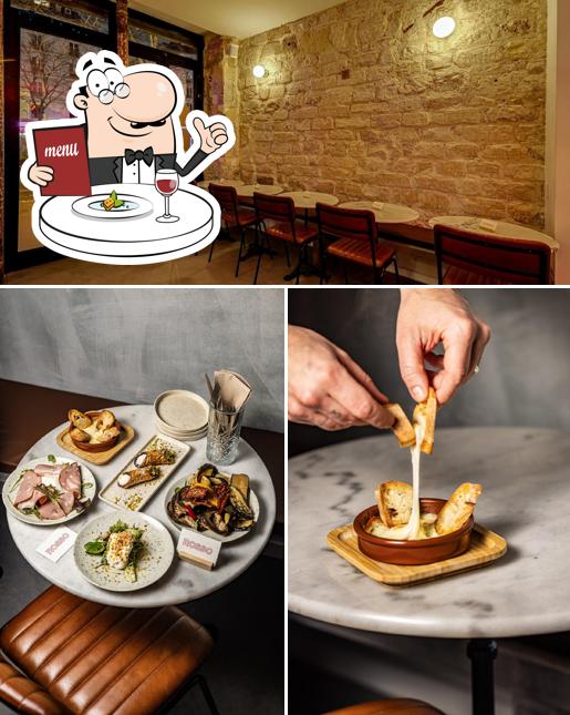 La photo de la nourriture et intérieur concernant Rosso