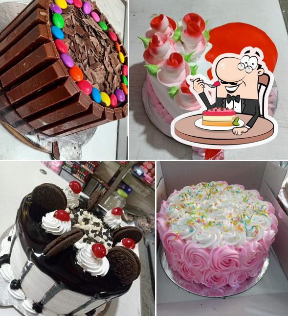 Arora bakery house offers a variety of desserts