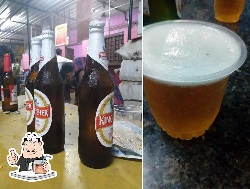 Pick a drink from the menu