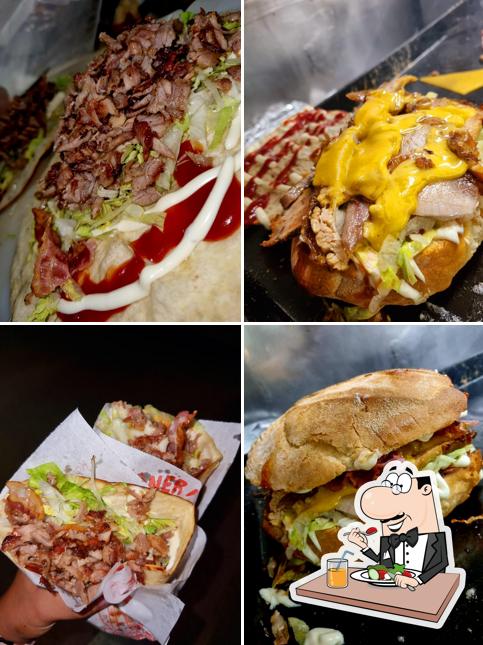 Platti al The Lab paninoteca, PORCHETTA DI ARICCIA BEVANDE