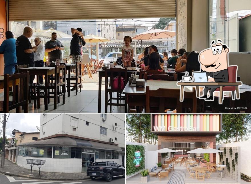 Veja imagens do interior do WM Gastro Bar