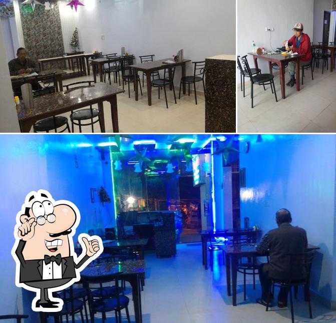 Take a seat at one of the tables at Spring Dale restaurant