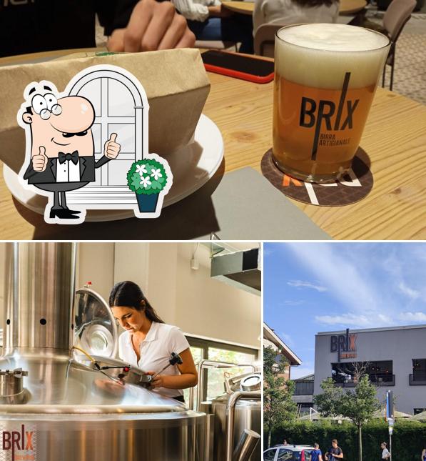 La esterno e interni del ristorante