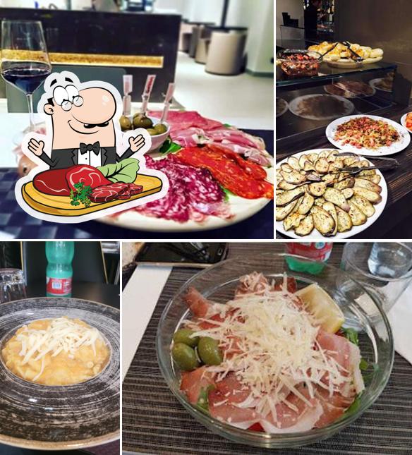 Carpaccio di manzo al Alma Café Lounge e Winebar