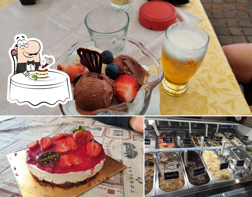 Gelateria Siamo alla Frutta offre un'ampia selezione di dessert