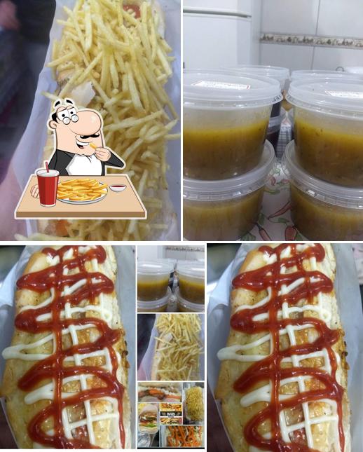 Batata frita em Dog do Mib