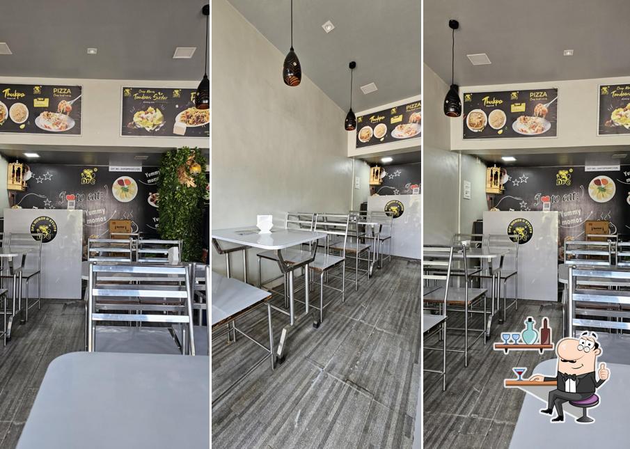 The interior of DFC Momo's & Stuffs