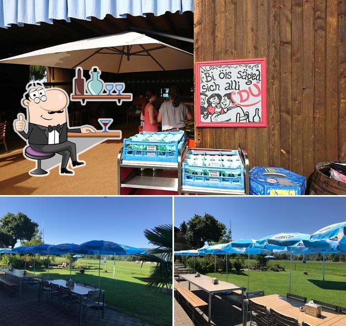 Dai un'occhiata agli interni di Moni & Hanspi's Bäsebeiz