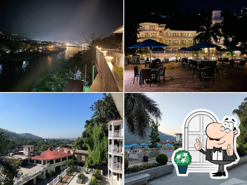 You can get some fresh air outside Lemon Tree Premier, Rishikesh