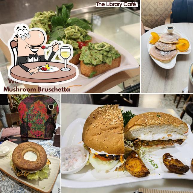 Pulled pork sandwich at The Library Cafe