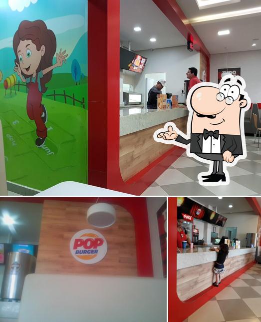 Veja imagens do interior do Pop Burger
