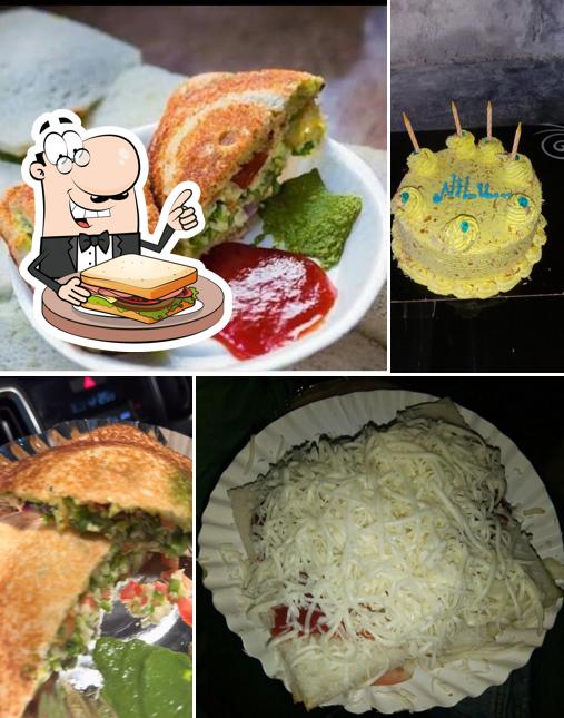 Grilled cheese sandwich at Hasti Pizza Toast & Sandwich Corner