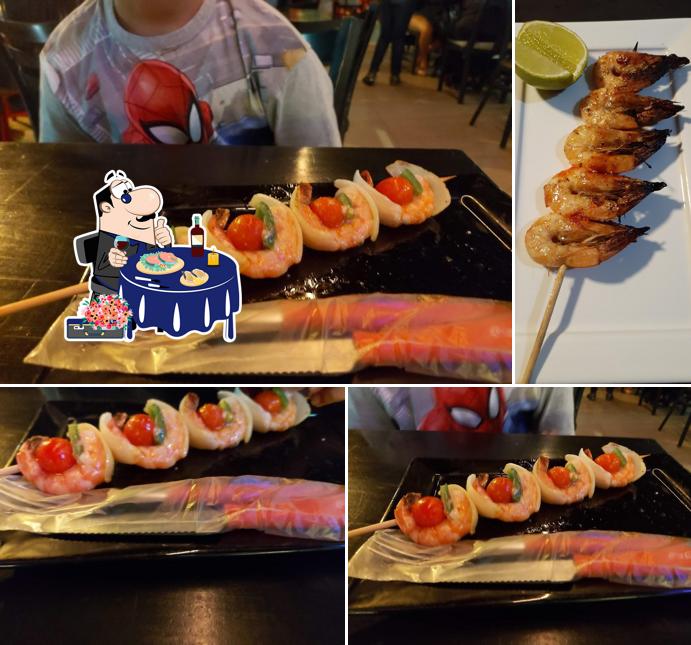 Consiga frutos do mar no Brasa Espetos e Petiscos