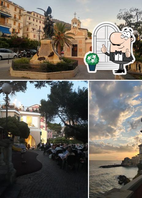 Goditi la vista dall'area esterna di Just Peruzzi