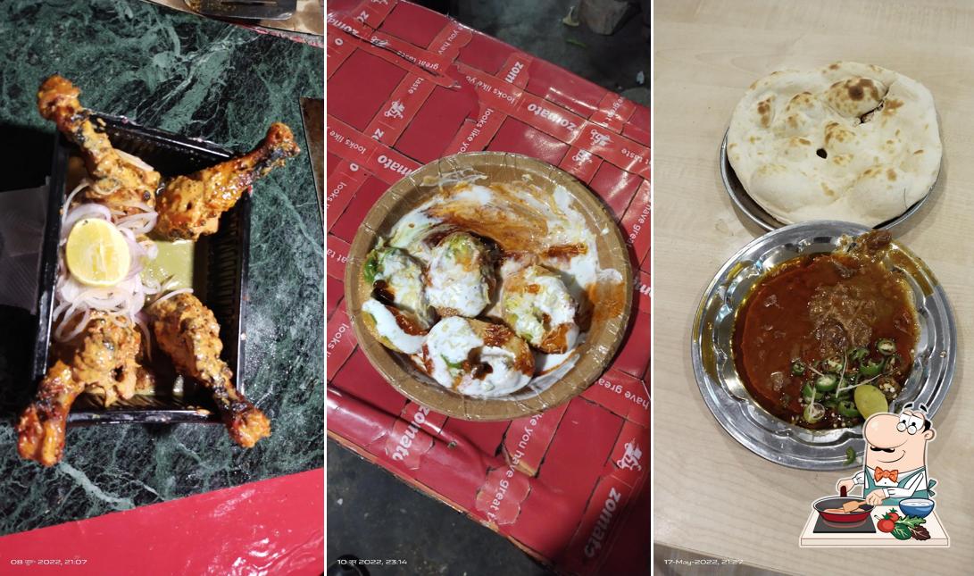 Chicken curry at CHACHA kathi Rolls