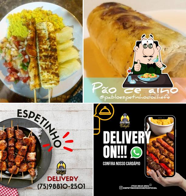 Comida em Espetinho Do Chefe