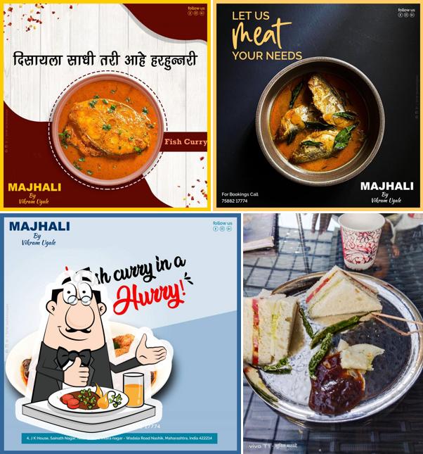 Meals at Majhali by Vikram Ugale - Rooms Restaurant Banquet