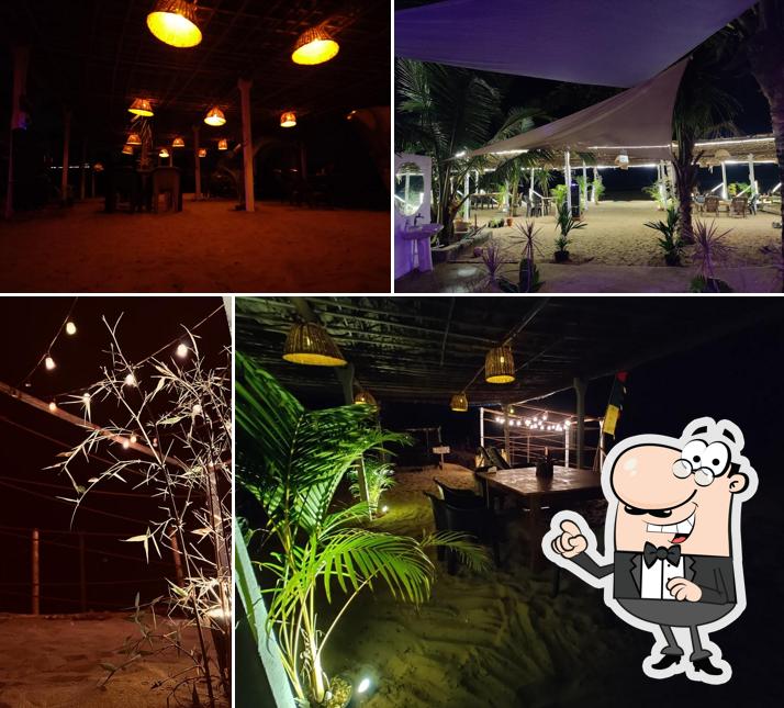 You can get some fresh air outside Tune of Ocean Beach Stay and Cafe Best in Gokarna