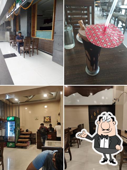 The interior of Shivam Restaurant Veg & Nonveg