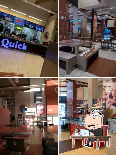 L'intérieur de Quick Libramont-Chevigny