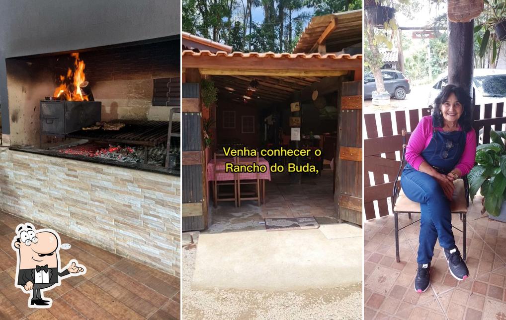 O interior do Rancho do Buda