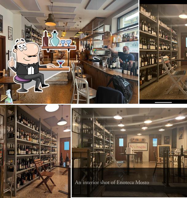 Dai un'occhiata agli interni di Mostò