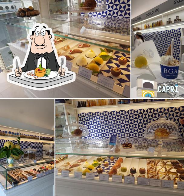 Cibo al BGA Capri in Piazzetta