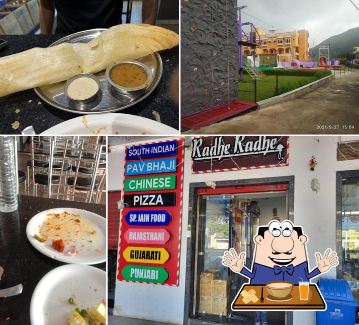 Clam chowder at Radhe Radhe Restaurant