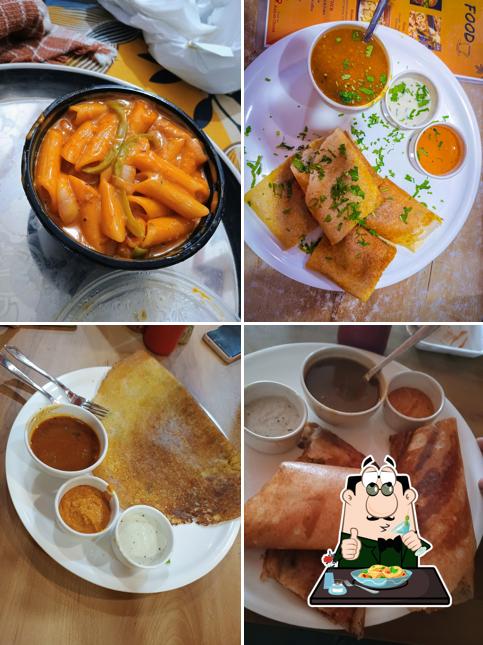 Macaroni and cheese at Jaini Food Nimbahera