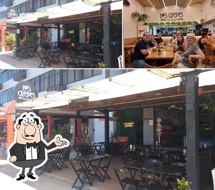 Veja imagens do interior do Los crepes