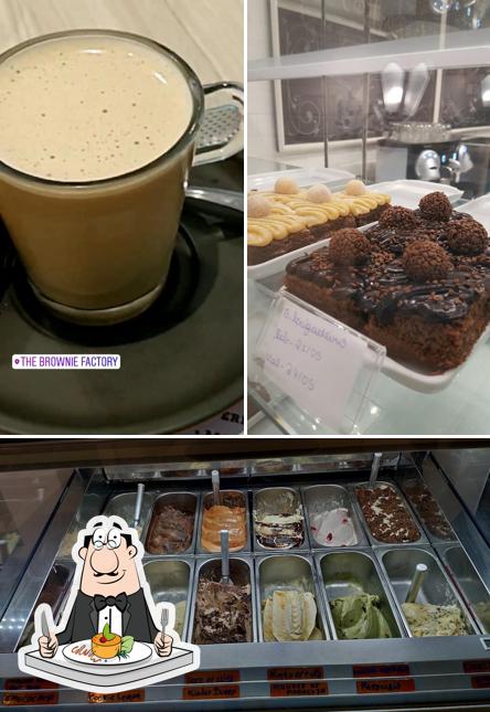 Platos en The Brownie Factory