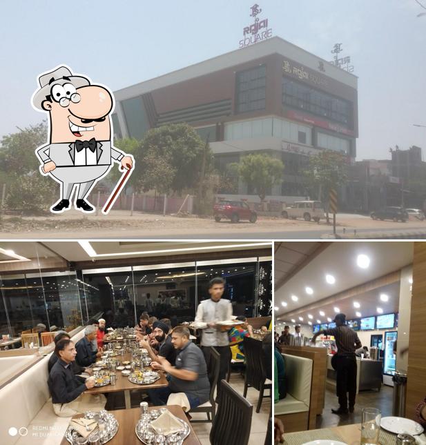 Enjoy the view at the outside area of Rajai Square Godhra’s Premium Cinema