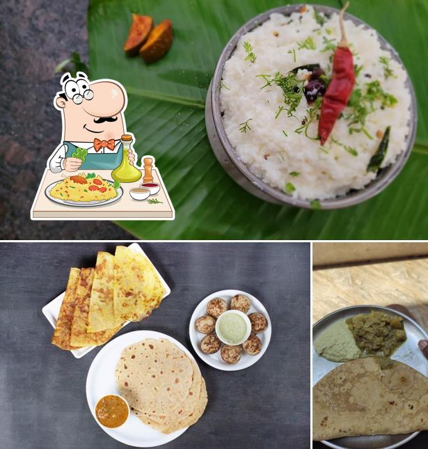 Meals at Bhatra Mane