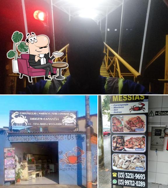 O interior do Caranguejo do Messias