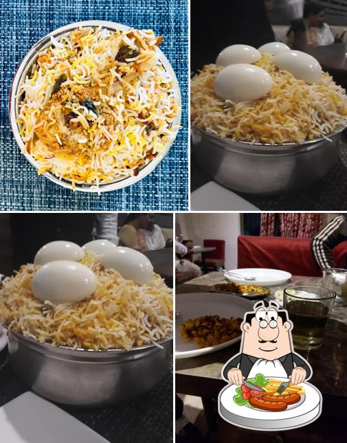 Meals at International Bar and Restaurant