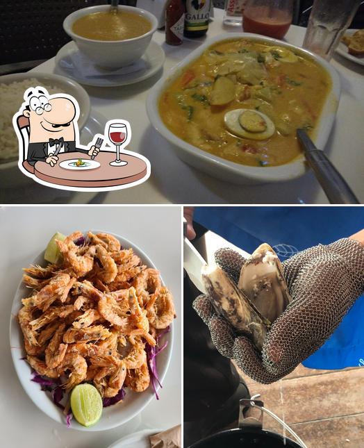 Platos en Caldinho do Nenen - Porto de Galinhas