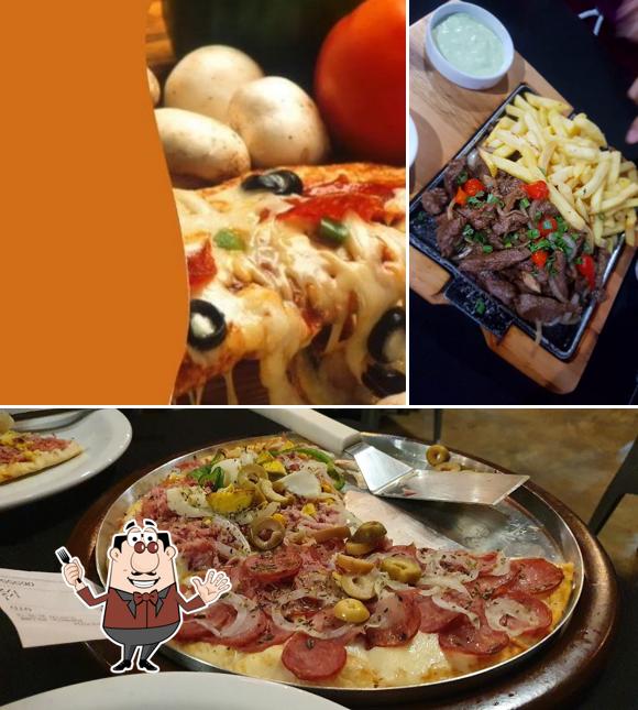 Comida em Varanda Bar e Pizzaria