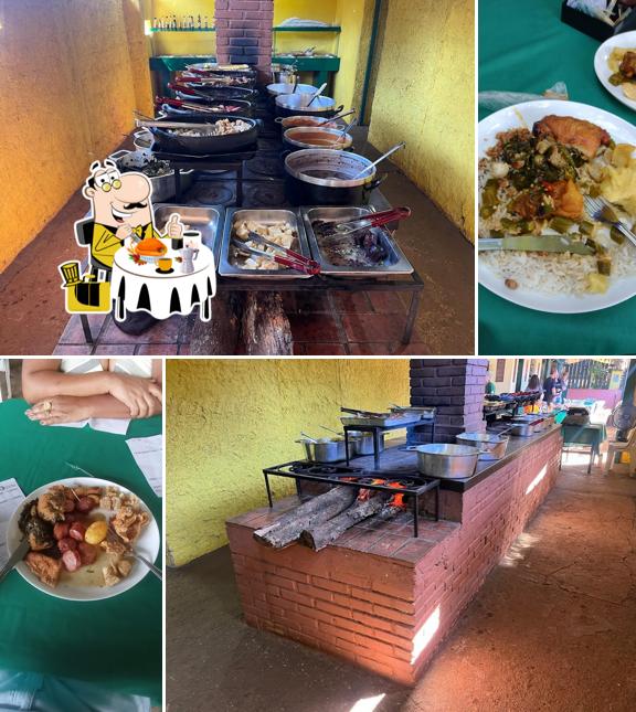 Platos en Restaurante Dona Maria do Pompéu