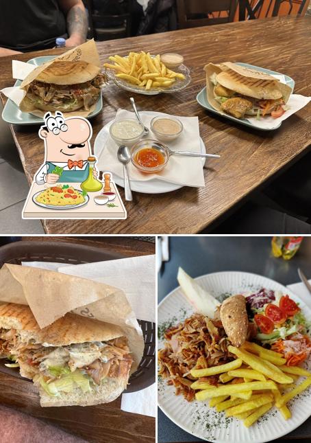 Sandwich de porc effiloché à Big Chefs Kebab