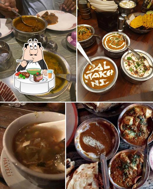 Hot and sour soup at Punjabi Haveli